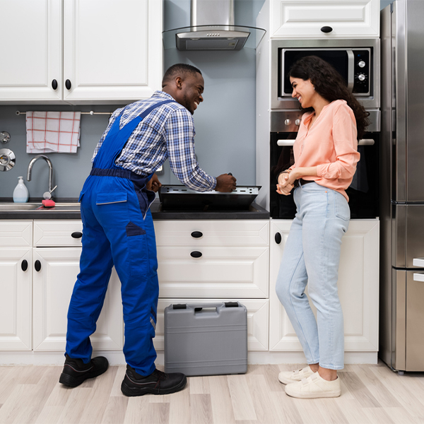 can you provide an estimate for cooktop repair before beginning any work in Glouster